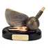 Ball And Club Hole In One Golf Trophy