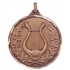 Faceted Music Medal - Harp in Reef