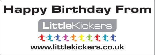Little Kickers Printed Label